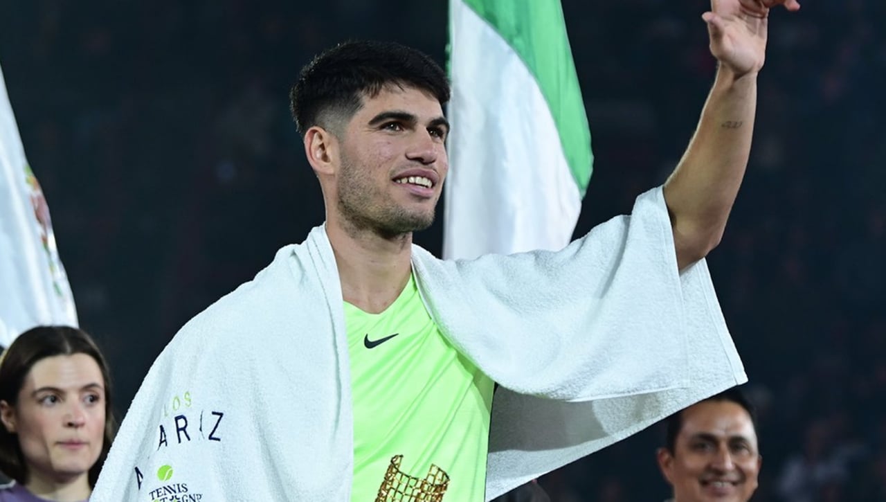 Carlos Alcaraz se exhibe a más de 2.000 metros de altitud