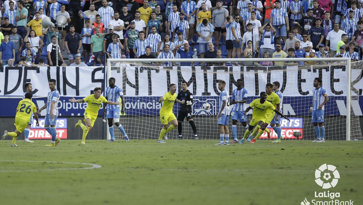 Las notas de los jugadores del Málaga tras el empate ante el Villarreal B