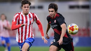 Atlético Madrid B 1-0 Sevilla Atlético: Dos palos para volver con la cabeza alta pero sin puntos