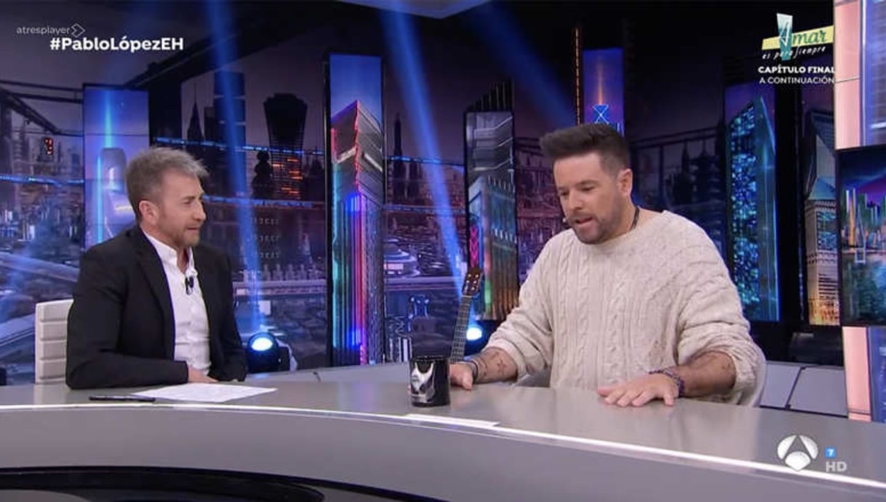 Pablo López confiesa a Pablo Motos en 'El Hormiguero' su relación con Isabel Pantoja