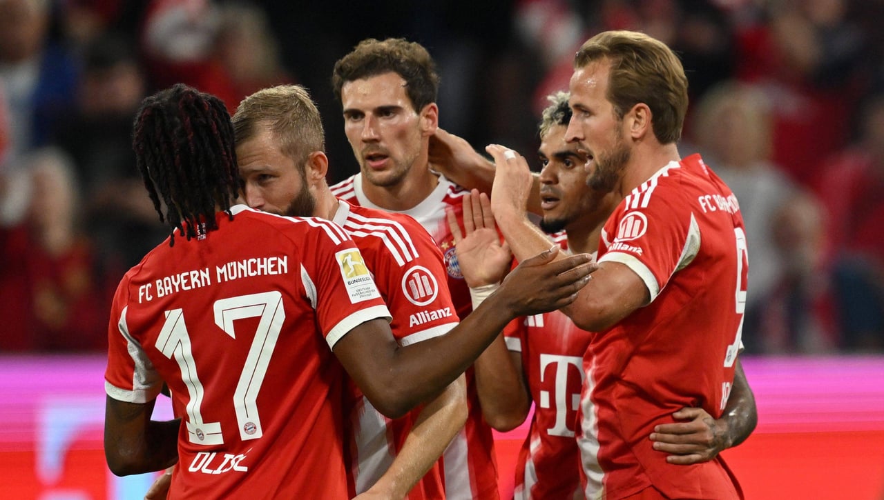 Así queda la clasificación de la Bundesliga, tras la goleada del Bayern y los pinchazos de Leverkusen y Borussia en la jornada 1 de la liga alemana