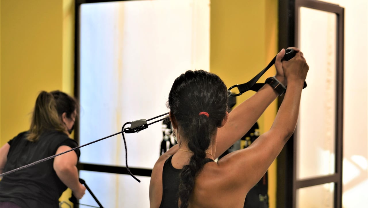 Entrenamientos personales durante el verano, en el CDU Los Bermejales