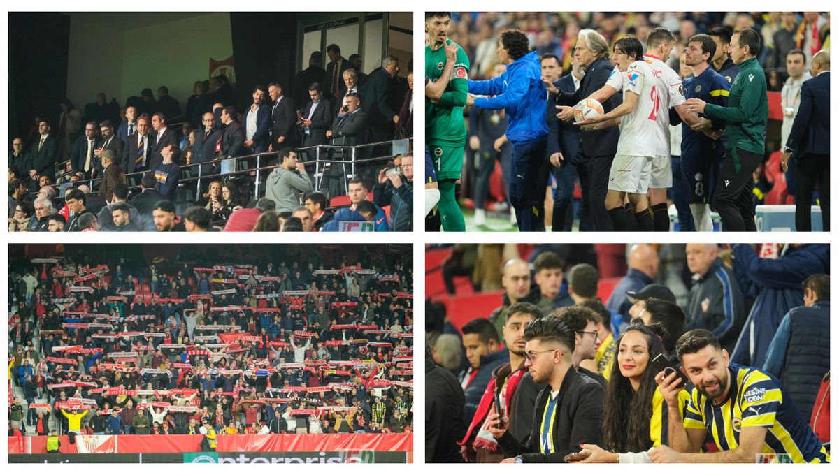 Las mejores imágenes del Sevilla 2-0 Fenerbahçe de octavos de Europa League