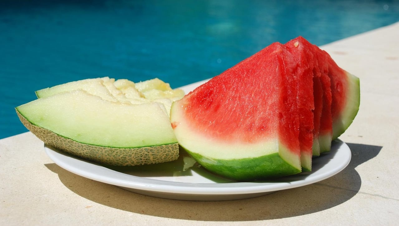 El truco para saber cuándo una sandía o un melón están buenos