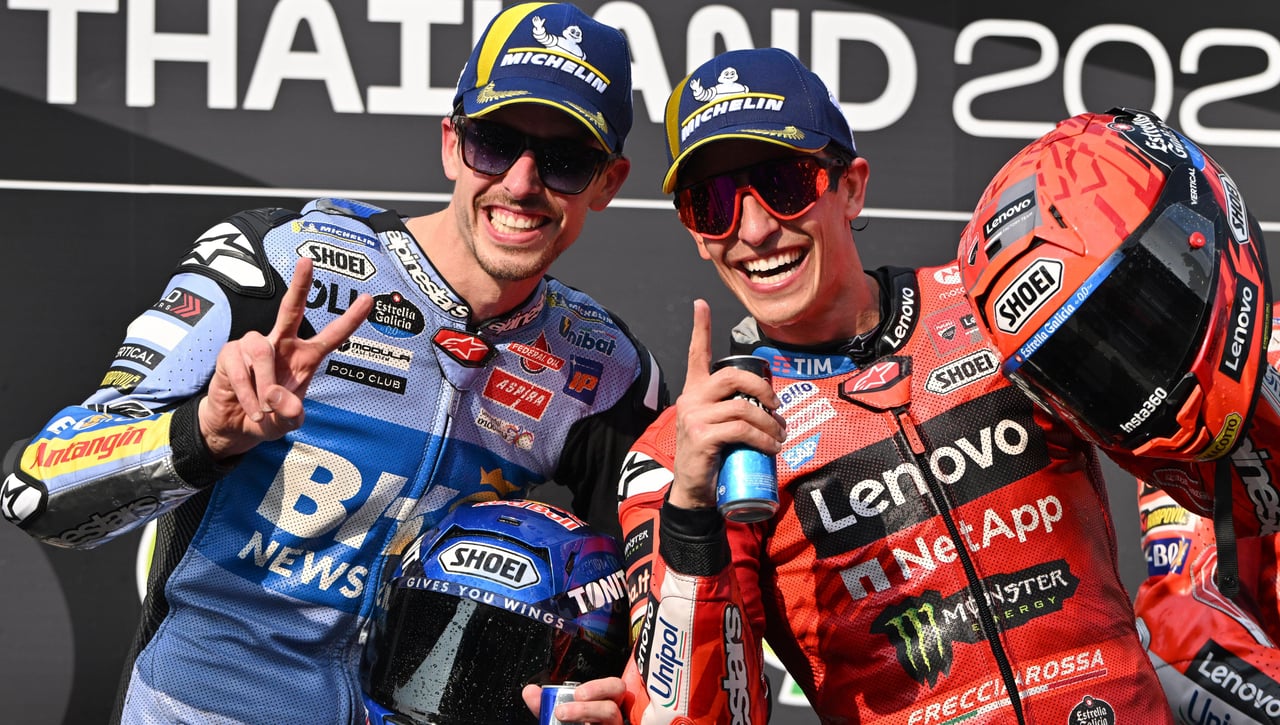 El sueño cumplido de Marc Márquez en Burinam