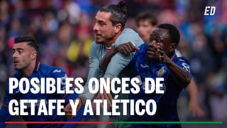 Alineaciones Getafe - Atlético de Madrid: Alineación probable de Bordalás y Simeone en la jornada 13 de LaLiga EA Sports