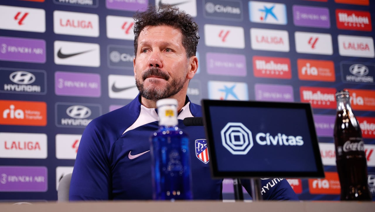 Simeone carga contra la RFEF por los horarios de la Copa del Rey