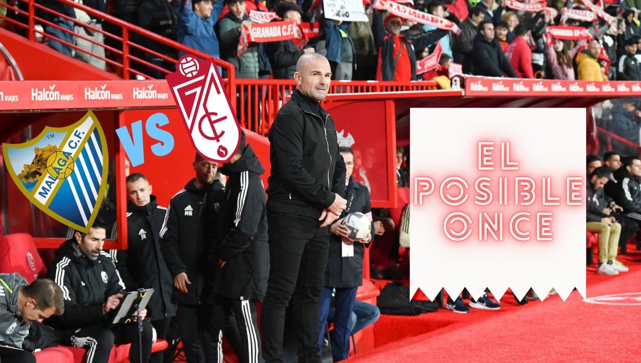 El posible once del Granada ante el Málaga