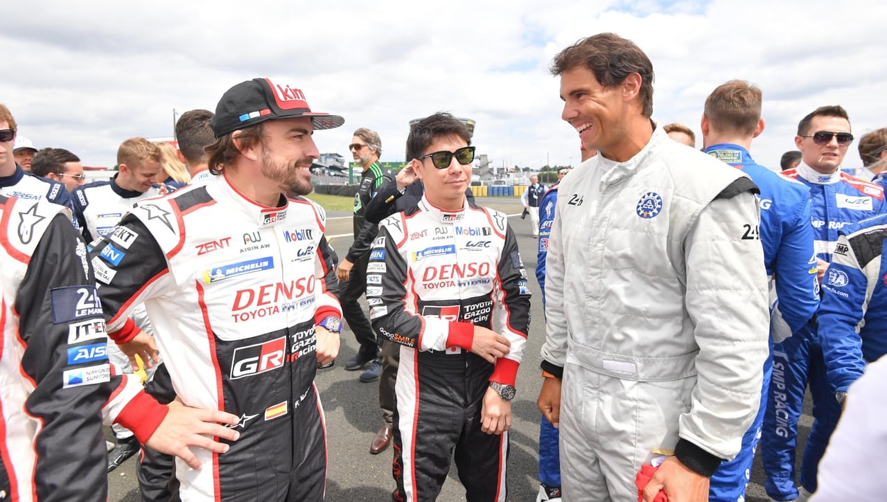 "Fernando Alonso no creo que se pueda comparar con Rafael Nadal"