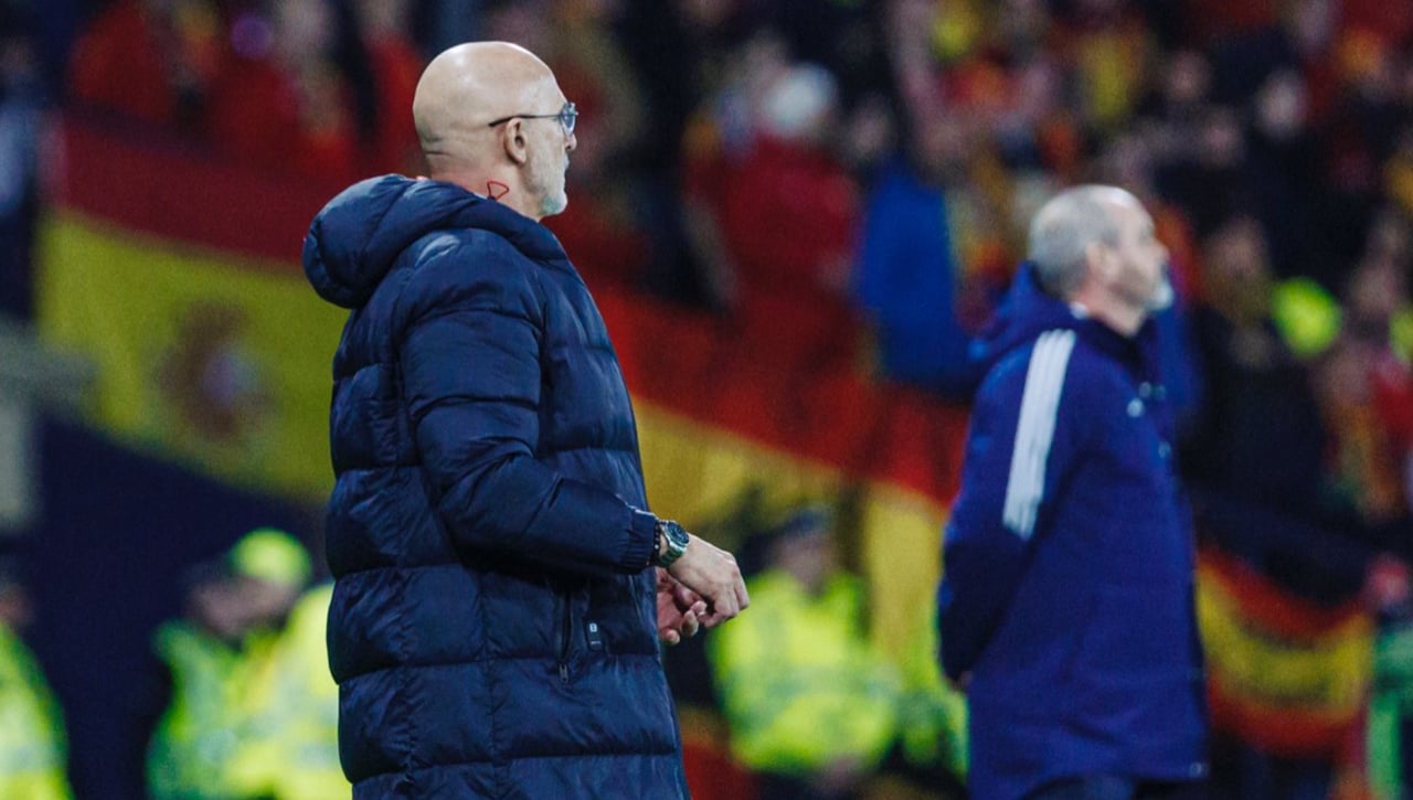 Luis de la Fuente, "encantado con la actitud de los jugadores"