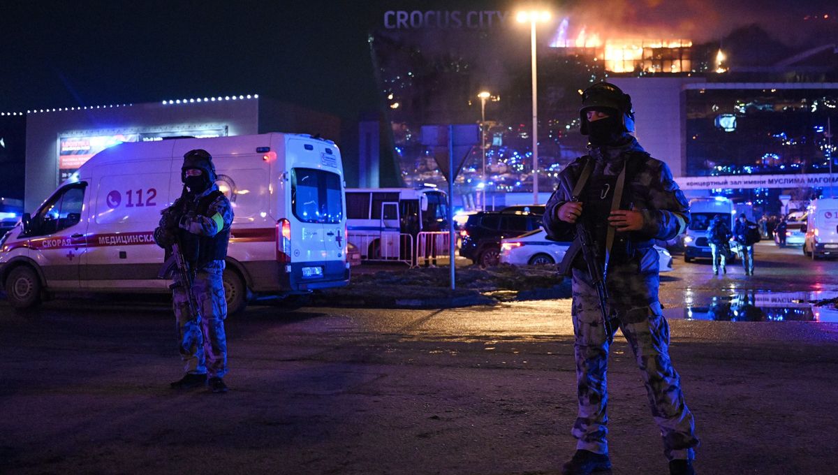ISIS se atribuye el tiroteo de un concierto en Moscú que deja 40 muertos