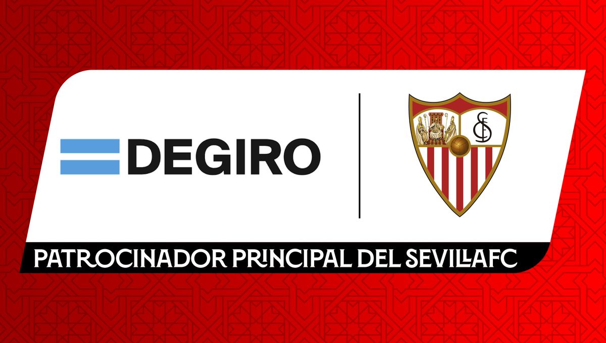 El Sevilla FC cambia de patrocinador en las camisetas para la 22/23