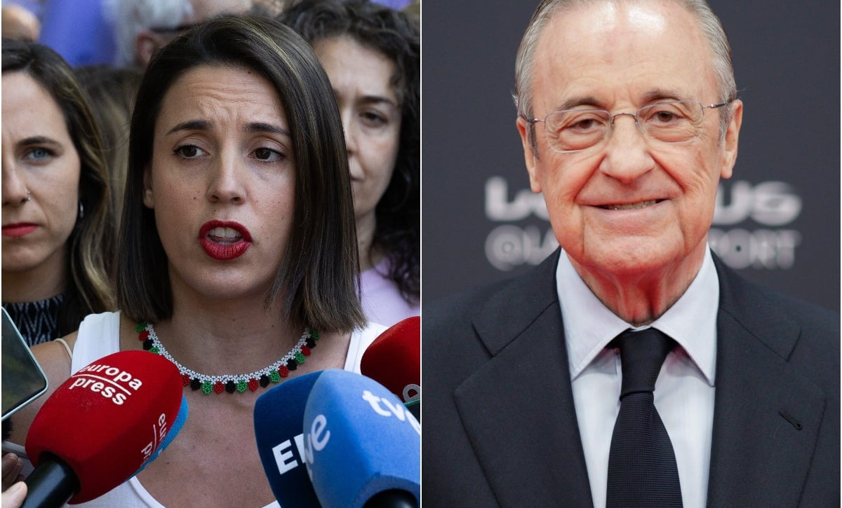 Irene Montero lanza un duro ataque a Florentino Pérez y el Real Madrid