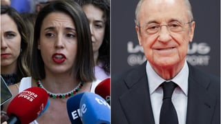 Irene Montero lanza un duro ataque a Florentino Pérez y el Real Madrid