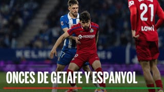 Alineaciones Getafe - Espanyol: Alineación probable de Getafe y Espanyol en la jornada 16 de LaLiga