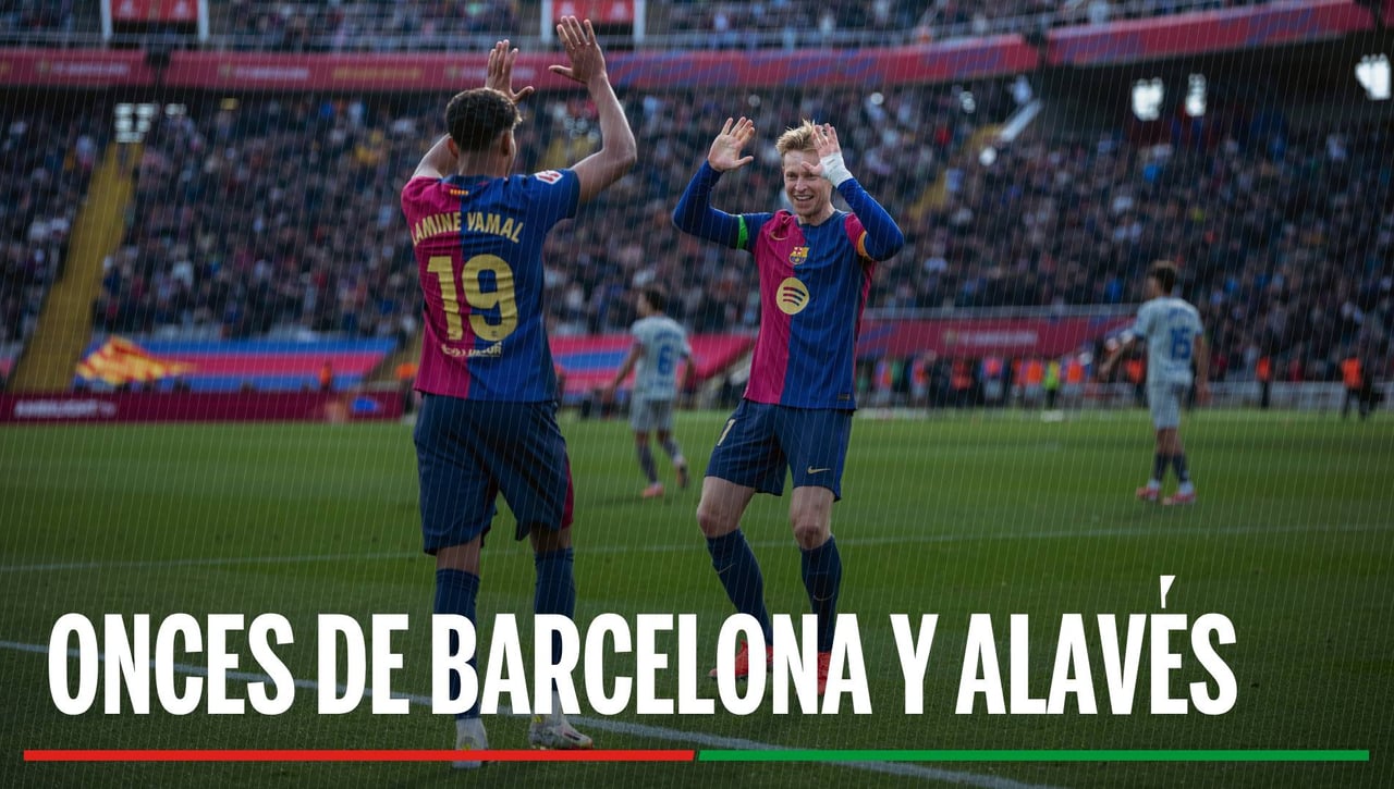 Alineaciones Barcelona - Alavés: Alineación probable de Barcelona y Alavés en la jornada 14 de LaLiga