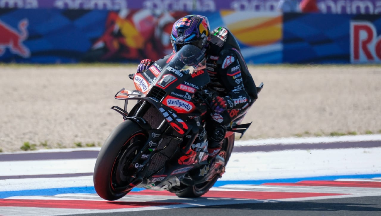 La salvada de Jorge Martín en Misano