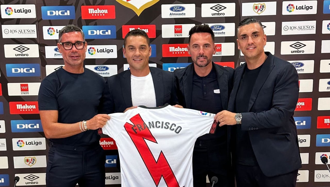 Francisco llega a Vallecas con "mucha ambición" y "matices" en lo hecho por Iraola