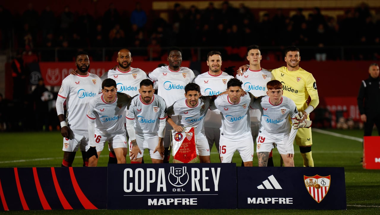 Puntos uno a uno del Sevilla FC en su visita en Copa del Rey a la UE Olot: Idumbo riega el oasis de Iheanacho