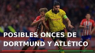 Alineaciones Borussia Dortmund – Atlético de Madrid: alineación probable de Borussia Dortmund – Atlético de Madrid en cuartos de final de Champions