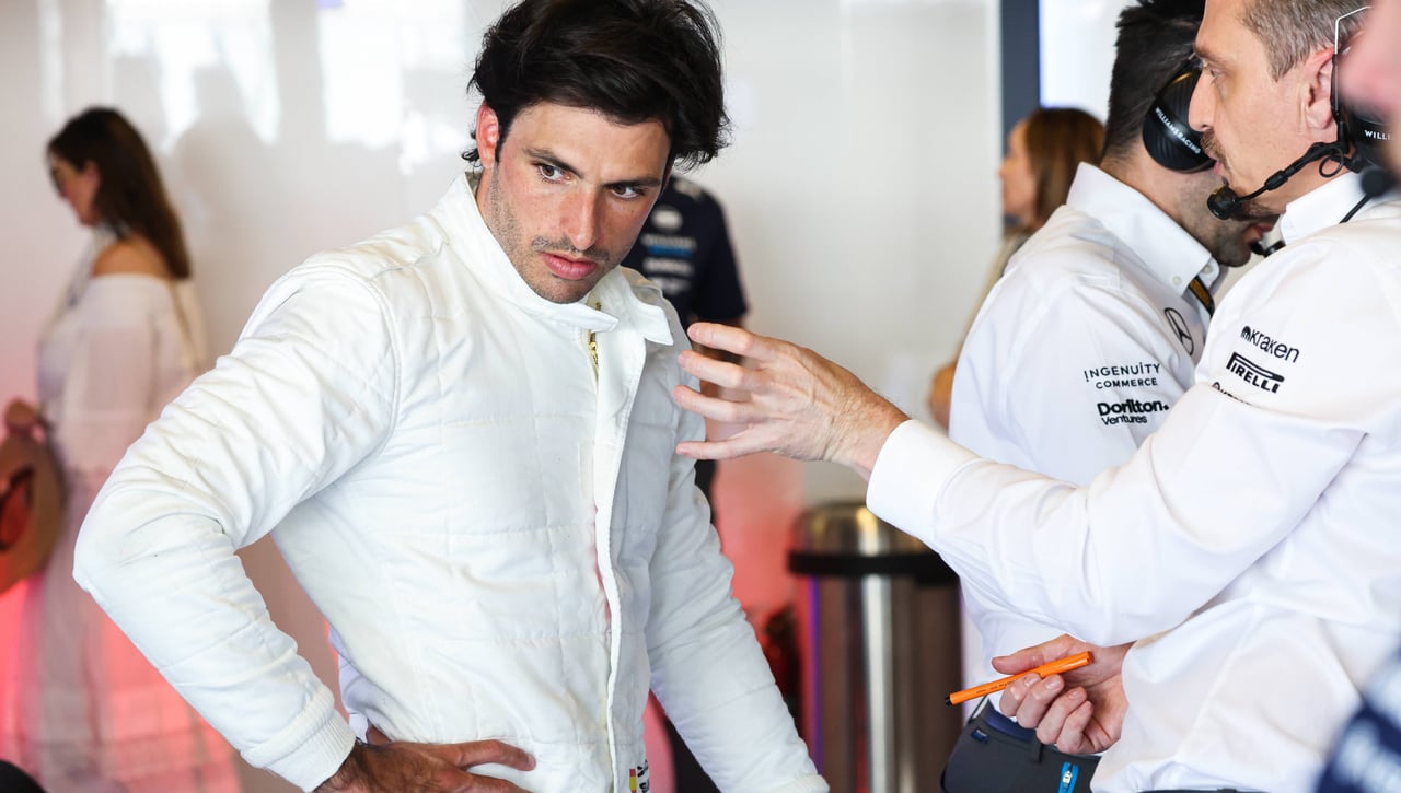 Carlos Sainz confiesa sus dudas con Williams