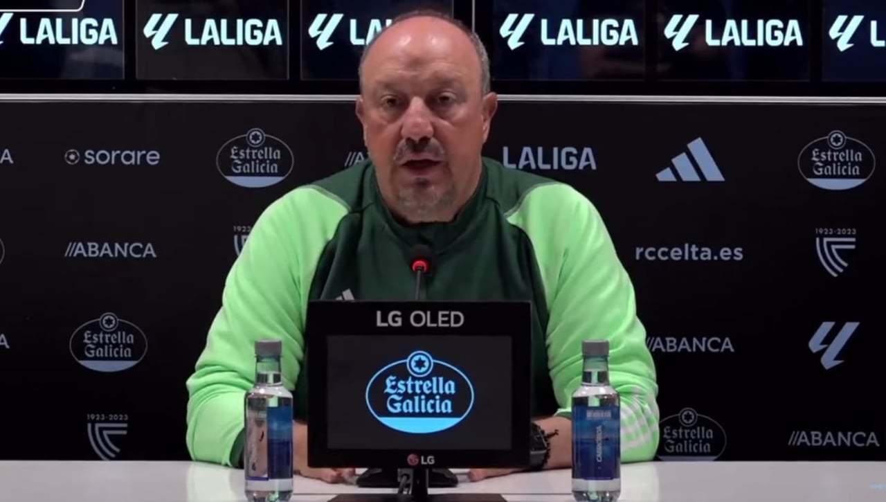 El palo de Rafa Benítez a Javier Tebas y LaLiga