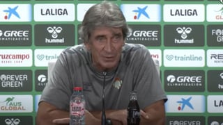 Pellegrini: "El Getafe no se le da mal al Betis, se le da mal a todos los equipos"