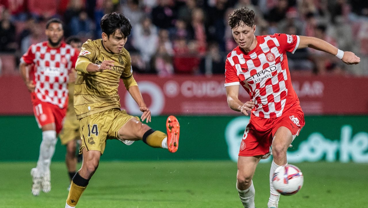 Girona y Real Sociedad, de la mano en la crisis