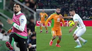 Borja Iglesias y la expulsión de Magallán: "Para mí no es roja"