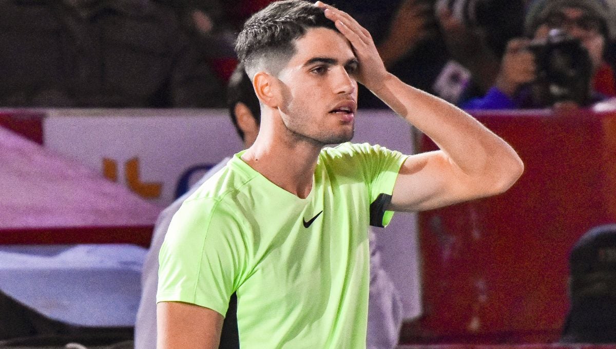 Alcaraz ya está apercibido