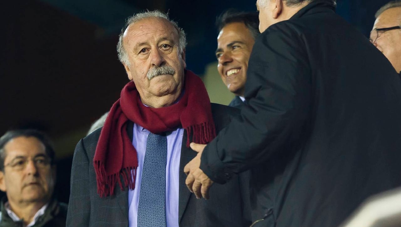 Vicente del Bosque, en Sevilla