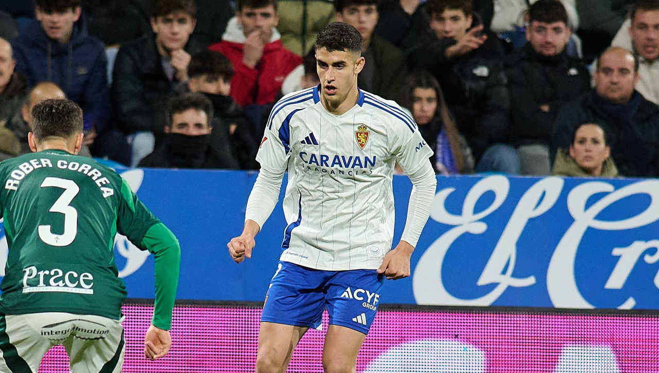 Marcos Luna renueva con el Real Zaragoza