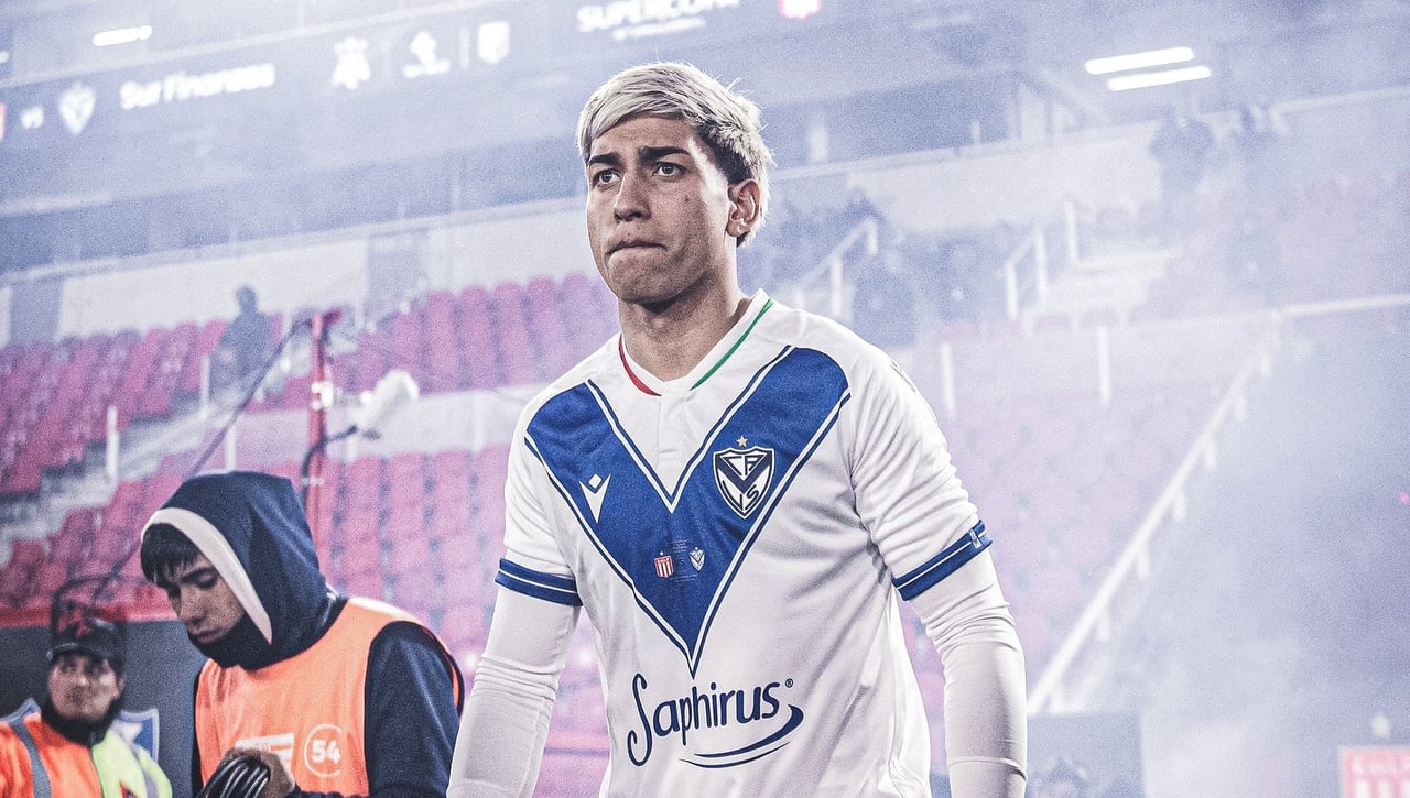 Maher Carrizo, otra posible salida de Vélez con destino Sevilla... pero a un barrio distinto