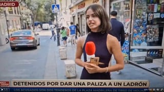 Agrede sexualmente a una reportera en directo y termina detenido por la Policía Nacional 