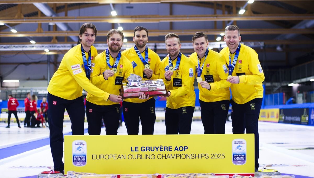 Suecia hace doblete en el Europeo de curling a dos meses de los Juegos de Invierno y España hace historia