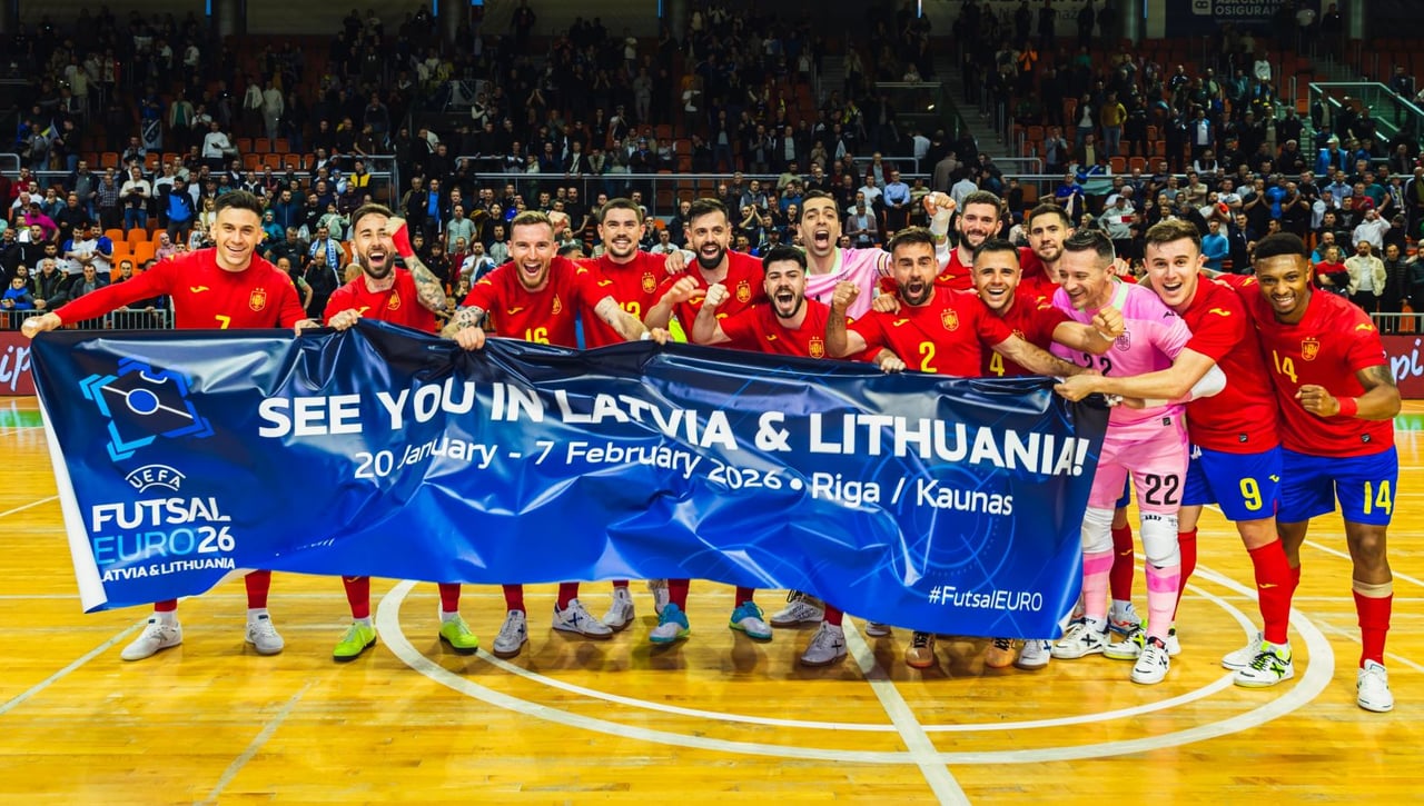 España ya tiene rivales para el Europeo de fútbol sala