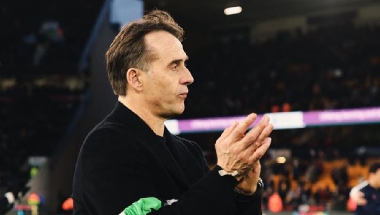 Julen Lopetegui viene a pescar