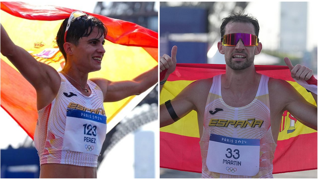 Álvaro Martín y María Pérez se bañan de gloria en París