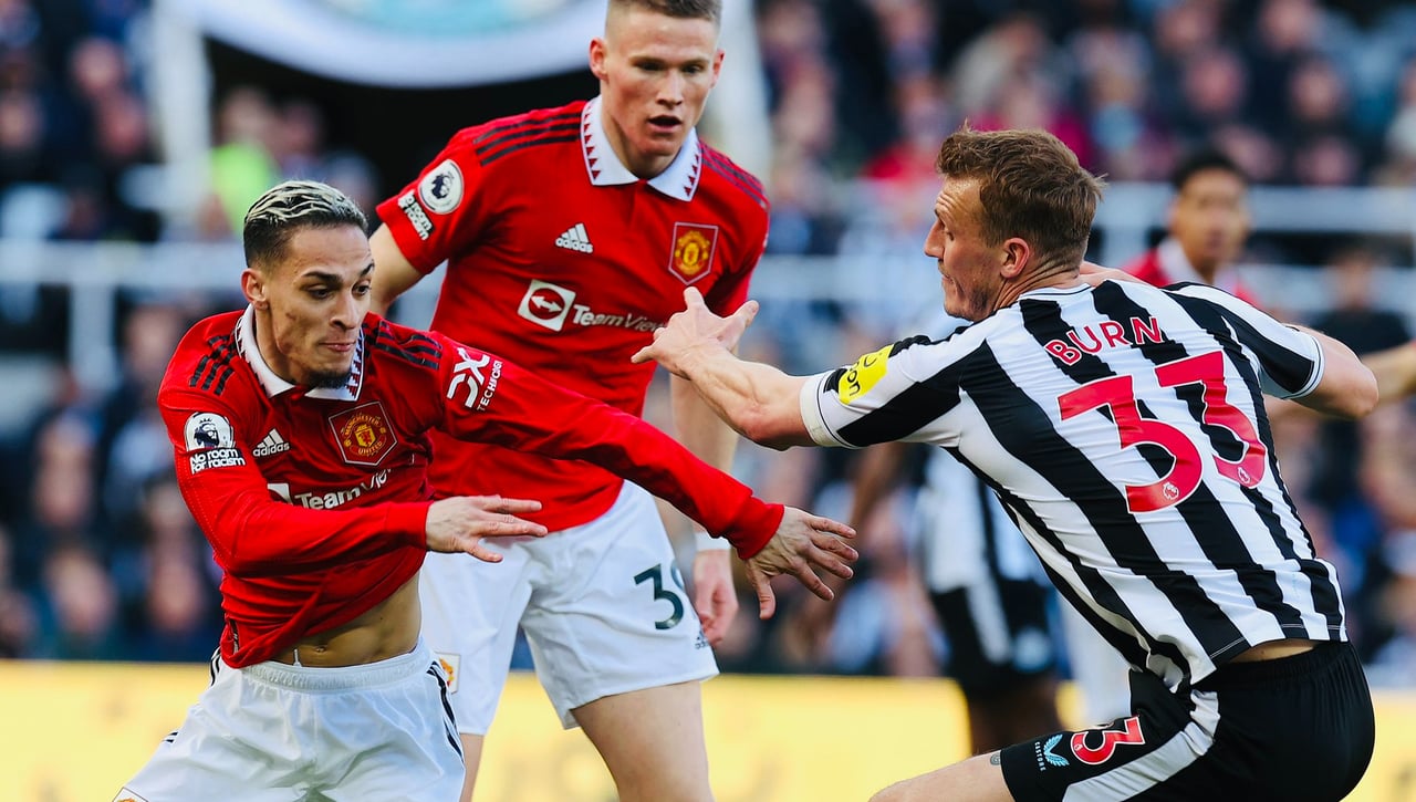 El Newcastle barre al Manchester United y le mete en apuros a 10 días de ir a Sevilla   