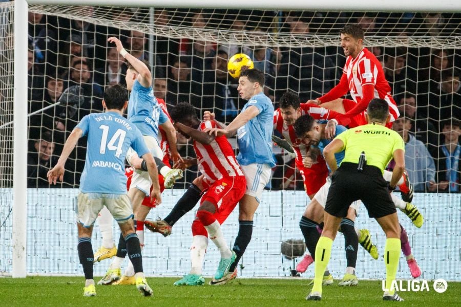 La proyección de puntos en la lucha por la permanencia: Sevilla, Celta, Mallorca, Cádiz, Granada y Almería