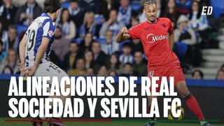 Alineaciones Real Sociedad - Sevilla: alineación probable de Real Sociedad y Sevilla en la jornada 10 de LaLiga