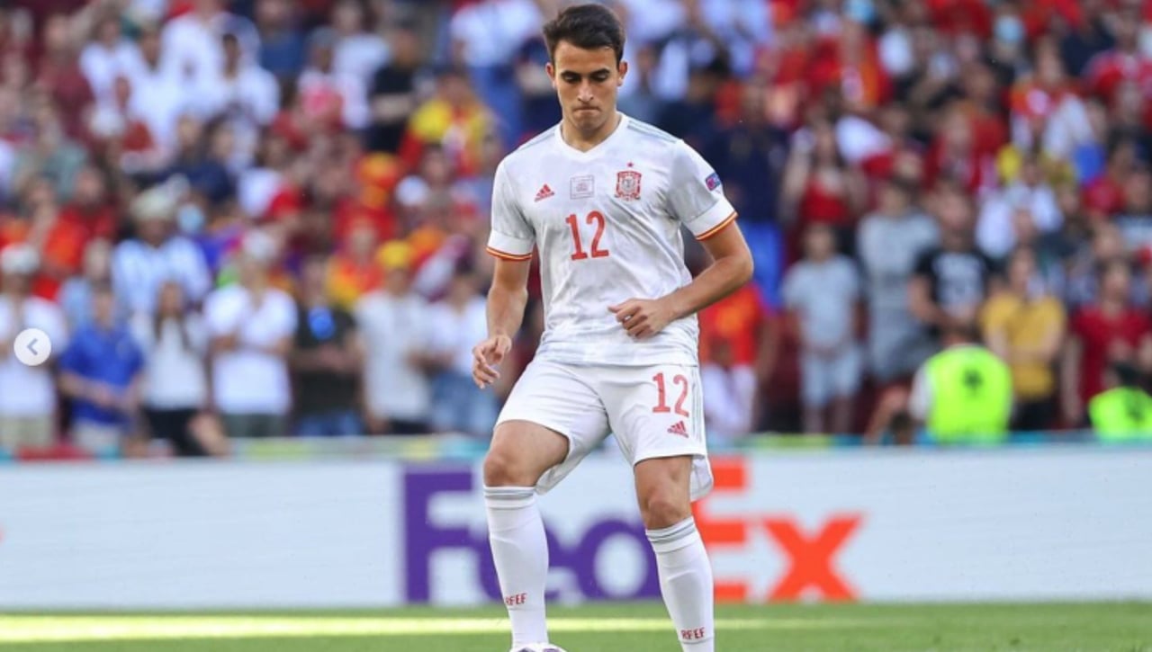 El "espectacular" Eric García se marchó de Qatar olvidado por Luis Enrique, su mayor defensor