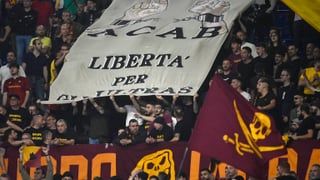 Vergonzoso ataque de los ultras de la Roma a la afición del Athletic