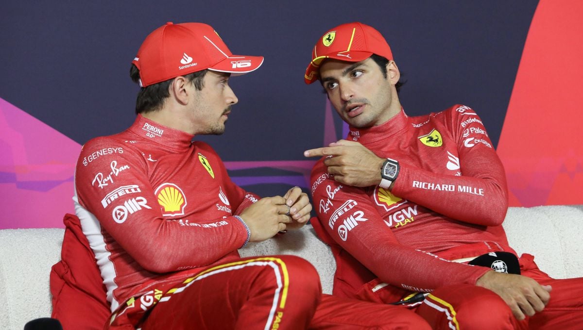 Leclerc se muestra tajante y pone a Carlos Sainz en su sitio