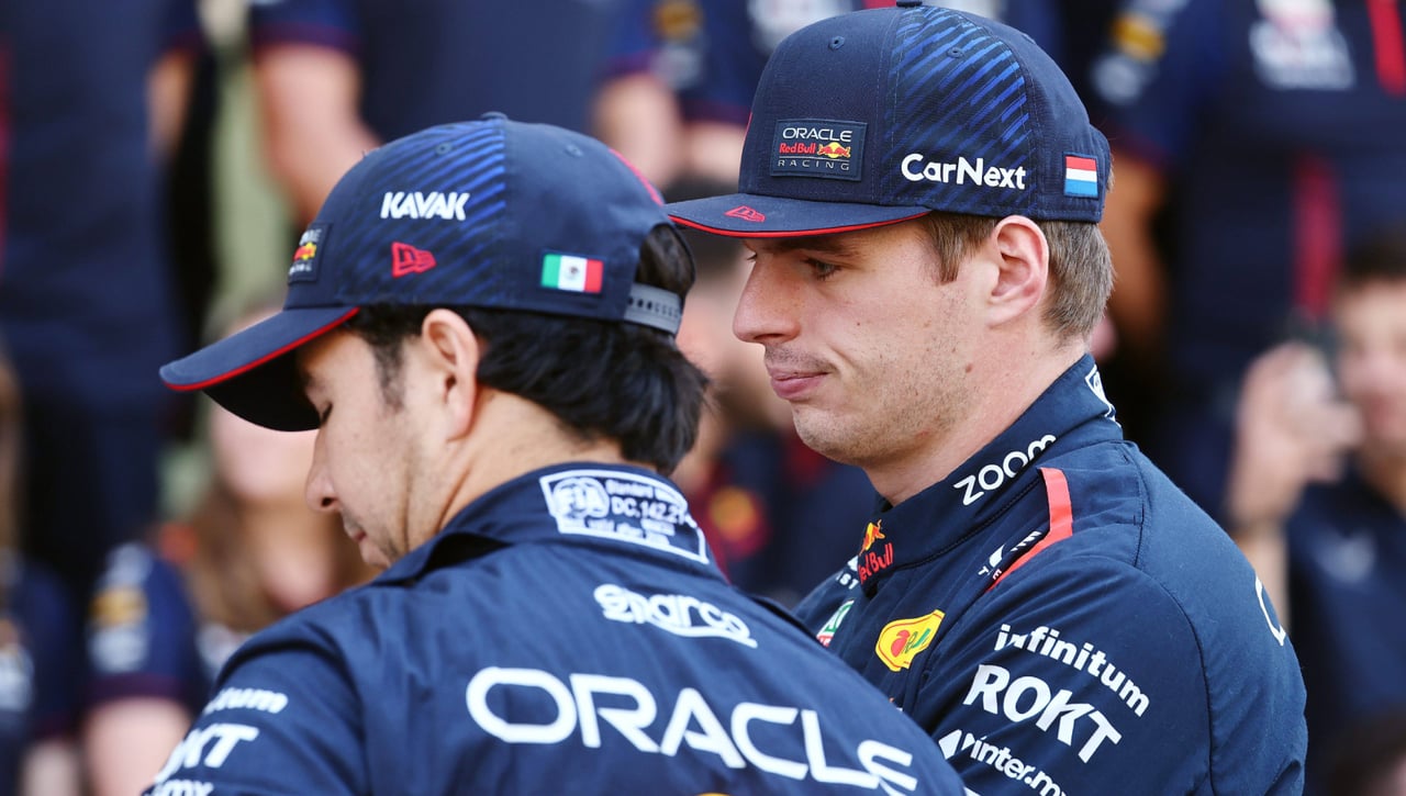 Checo Pérez lo niega, pero Verstappen le 'despide'