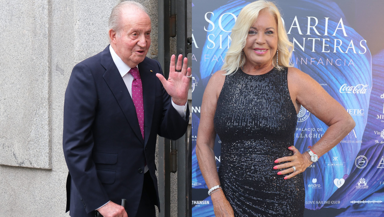 Pillan al rey Juan Carlos I besándose con Bárbara Rey