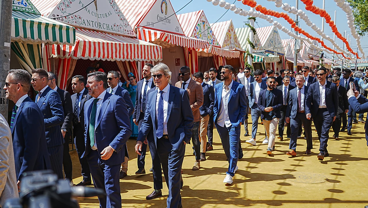 Los dos grandes ausentes en el almuerzo del Betis en la Feria  