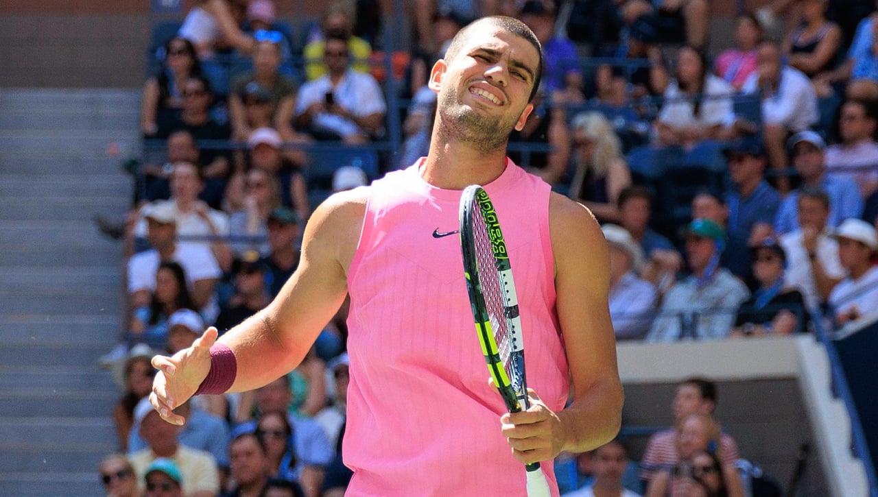 La posible eliminación de Carlos Alcaraz del US Open