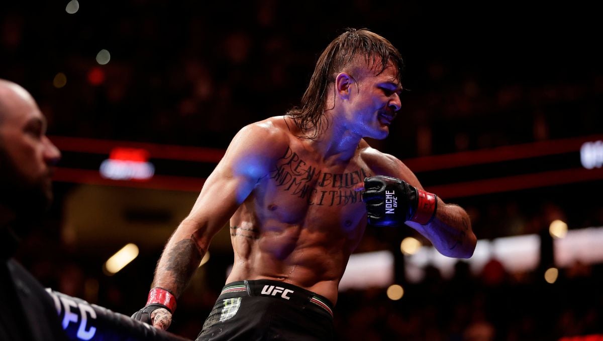 Un salvaje KO del suplente de Topuria hace estallar la Noche UFC