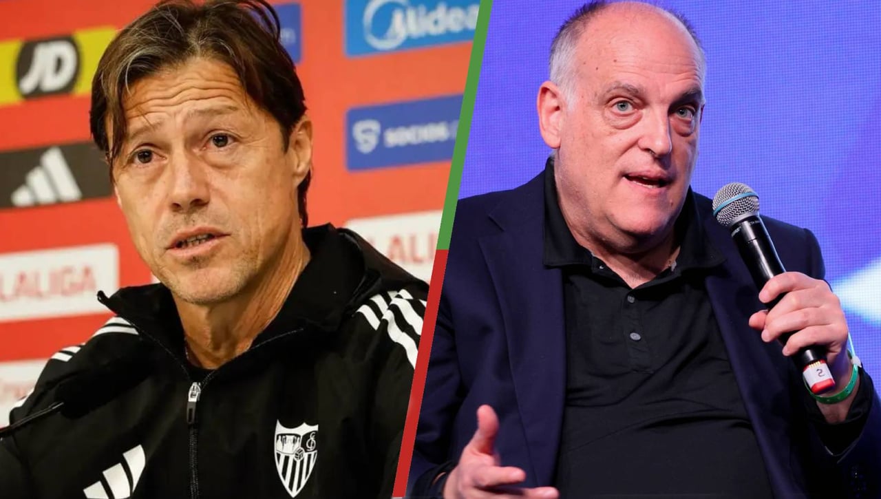 Almeyda responde al ataque de Tebas y se muerde la lengua con el castigo al Sevilla desde Madrid: "Si uno dice algo..."